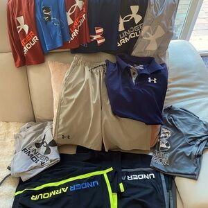 Boys Under Armour Lot Youth Large